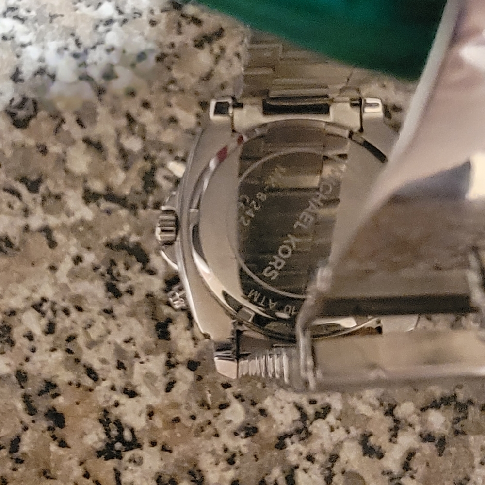 Michael kors watch unisex NWOT steel color 8242 style all links final price - Picture 4 of 6